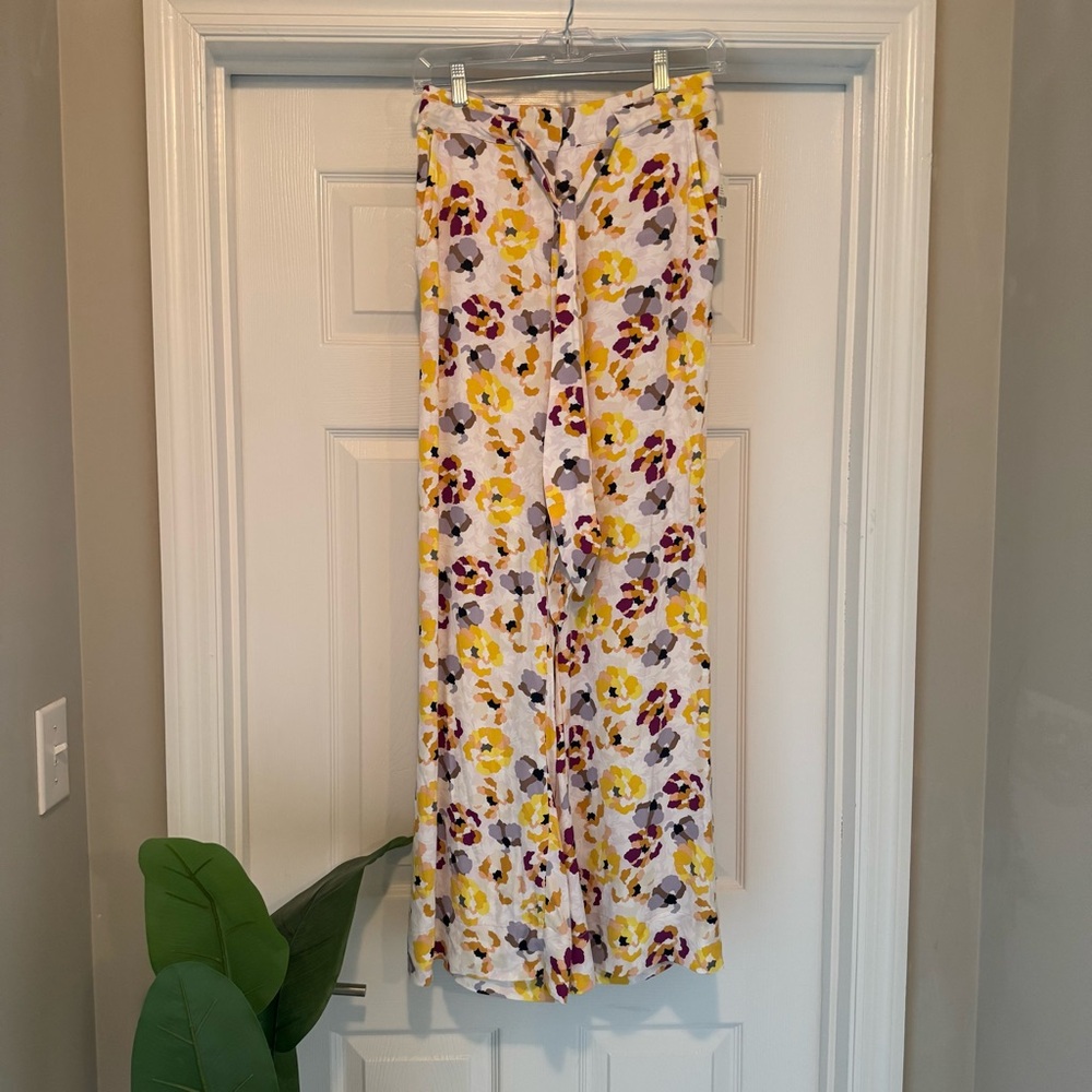 Anthropologie Maeve Island Wide-Leg Pants NWT. Size 2